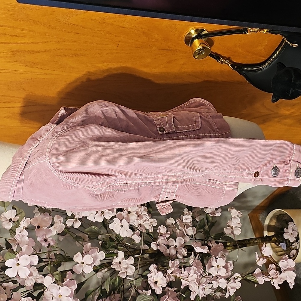 True Religion Pink Corduroy Jacket - Picture 6 of 8